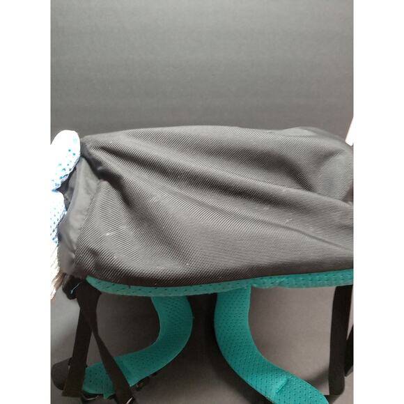 The North Face Borealis Backpack Hiking, Camping, School, Work Black Teal Purple - Picture 8 of 14